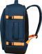 Travel backpack American Tourister Take2Cabin M with a department for a laptop up to 15.6" 91G*005 Navy/Radiant Orange