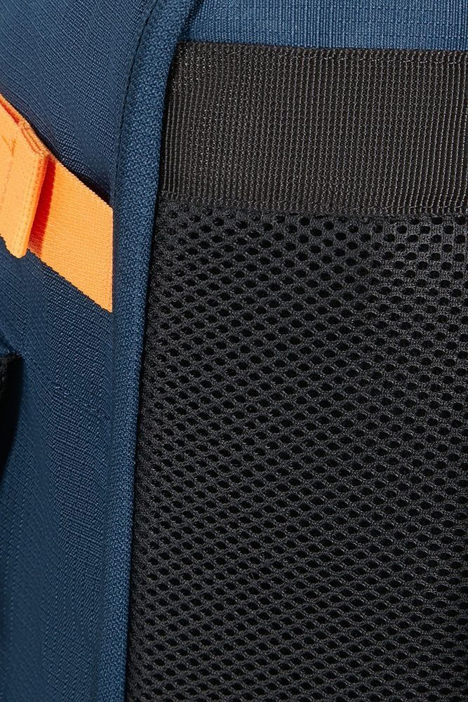 Travel backpack American Tourister Take2Cabin M with a department for a laptop up to 15.6" 91G*005 Navy/Radiant Orange