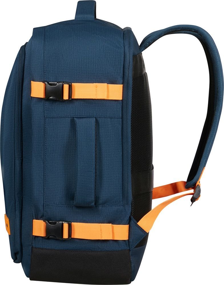Travel backpack American Tourister Take2Cabin M with a department for a laptop up to 15.6" 91G*005 Navy/Radiant Orange