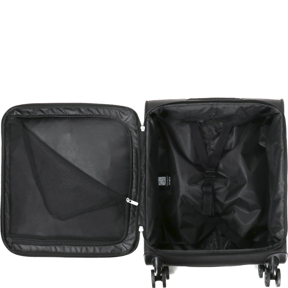 Suitcase Samsonite Urbify textile on 4 wheels KO7*005;09 Black (small)