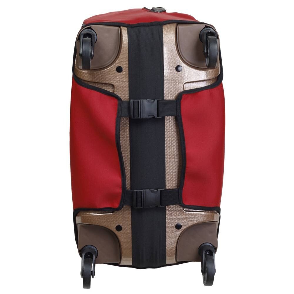 Универсальный защитный чехол для большого чемодана 8001-18 красный