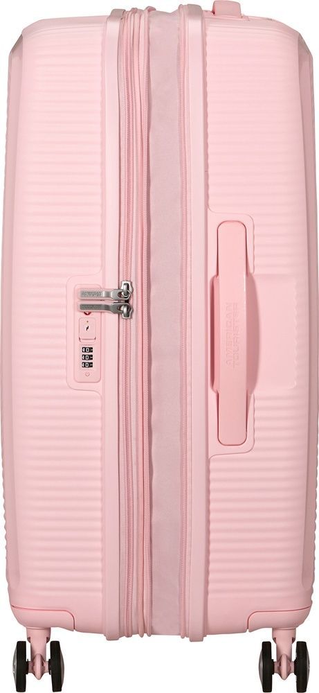 Чемодан American Tourister Soundbox из полипропилена на 4-х колесах 32G*002 Pastel Pink (средний)