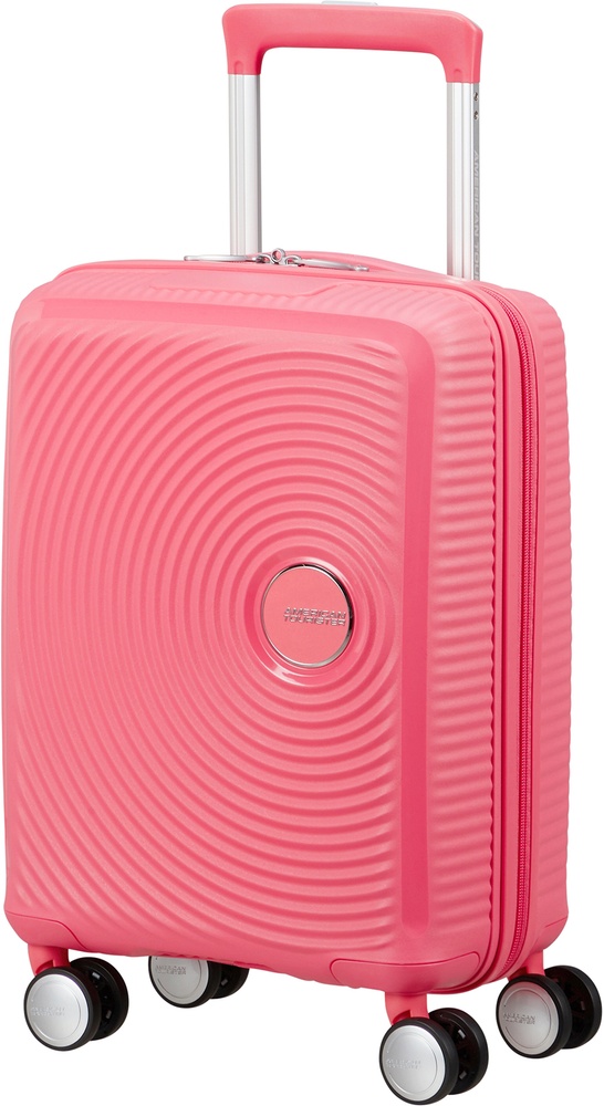 Валіза American Tourister SoundBox Mini із поліпропілену на 4-х колесах MG8*001 Sun Kissed Coral (екстра мала)