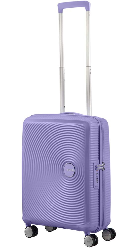 Валіза American Tourister Soundbox із поліпропілена на 4-х колесах 32G*001 Lavender  (мала)