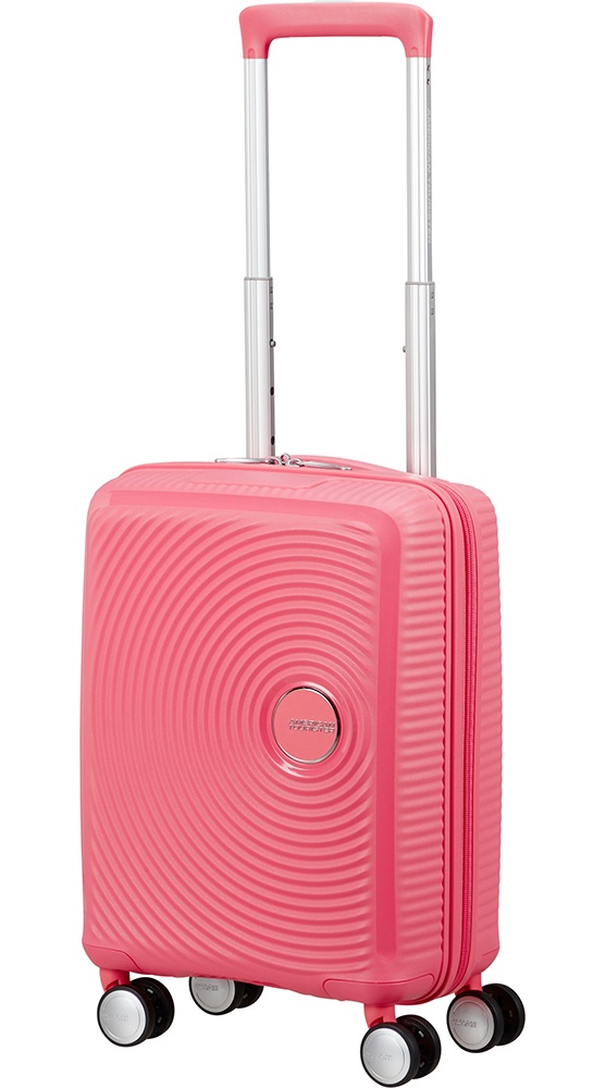 Валіза American Tourister SoundBox Mini із поліпропілену на 4-х колесах MG8*001 Sun Kissed Coral (екстра мала)