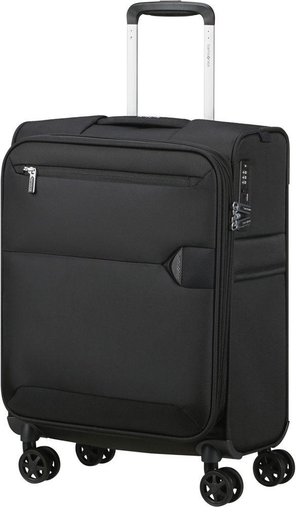 Suitcase Samsonite Urbify textile on 4 wheels KO7*005;09 Black (small)