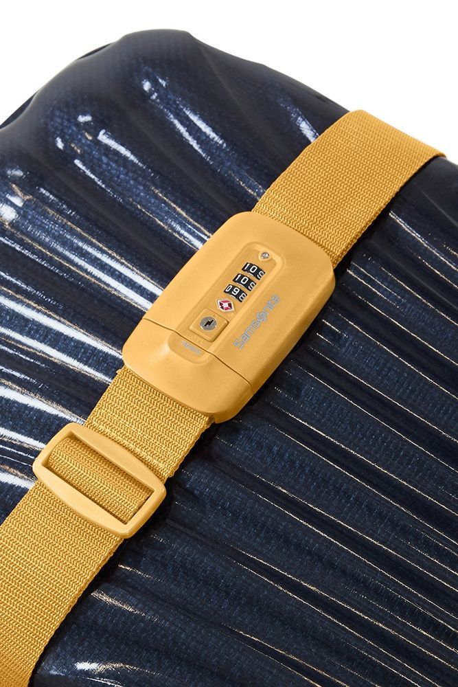 Luggage strap Samsonite Ta Revolution with combination lock with TSA system KR7*018;06 Yellow