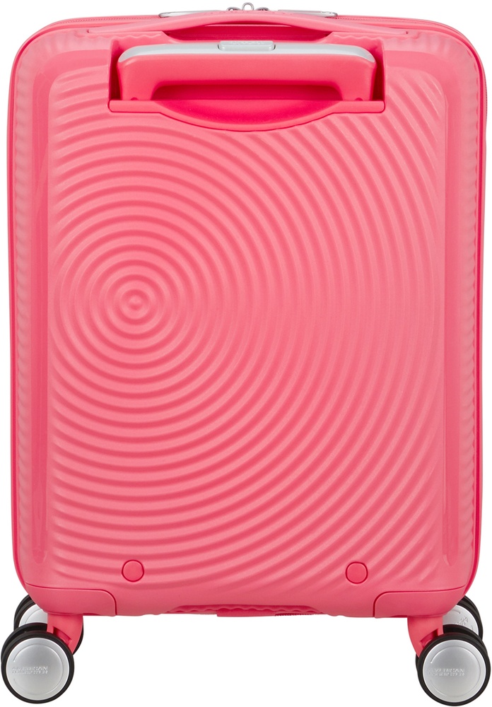 Валіза American Tourister SoundBox Mini із поліпропілену на 4-х колесах MG8*001 Sun Kissed Coral (екстра мала)