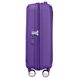 , Small (cabin size), 0-50 liters, 35,5/41 л, 40 x 55 x 20/23 см, 2,6 кг, from 2 to 3 kg, Single, With extension, Violet