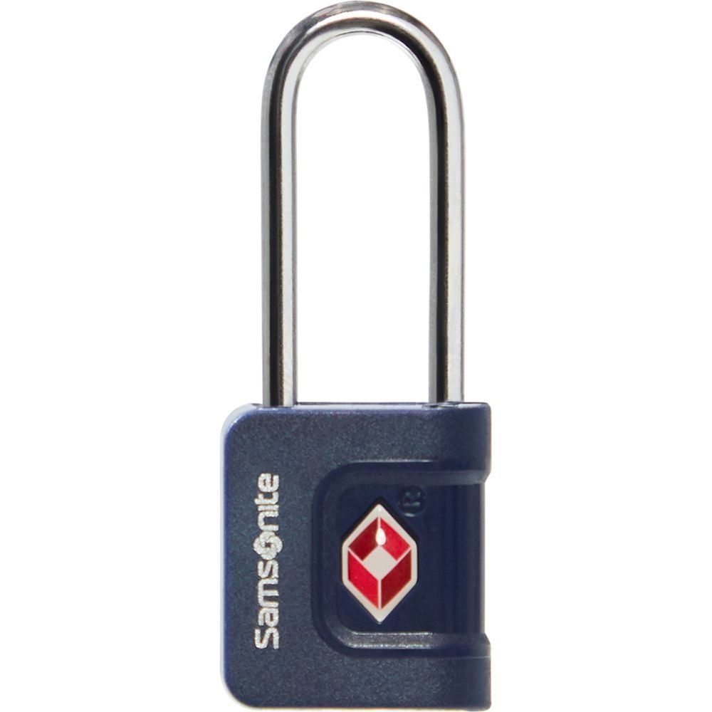 Set of padlocks with key with TSA system Samsonite TA Revolution Key Lock X2 KR7*010;01 Midnight Blue