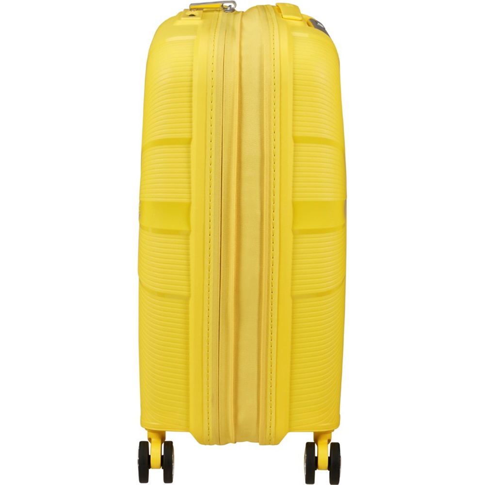 American Tourister Starvibe Ultralight Polypropylene Suitcase on 4 Wheels MD5*002 Electric Lemon (Small)