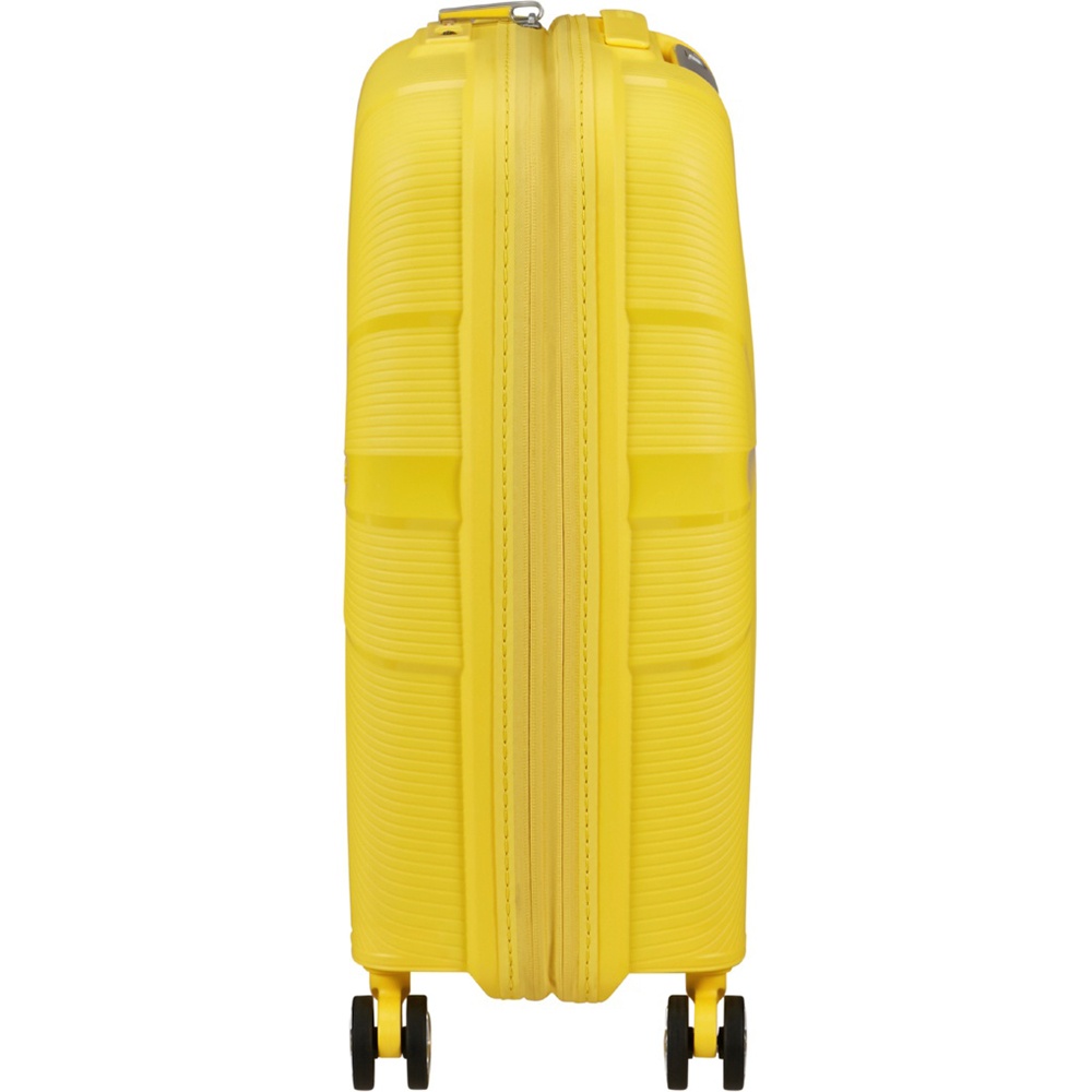 American Tourister Starvibe Ultralight Polypropylene Suitcase on 4 Wheels MD5*002 Electric Lemon (Small)