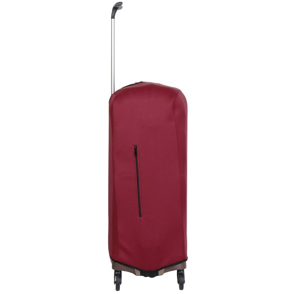 Универсальный защитный чехол для большого чемодана 8001-42 бордовый