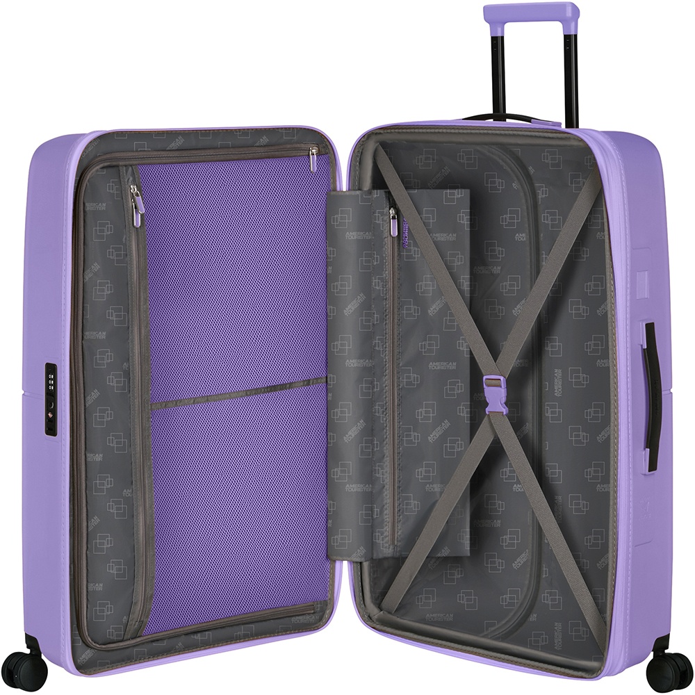 Валіза American Tourister Dashpop із поліпропілену на 4-х колесах MG5*003;91 Violet Purple (велика)