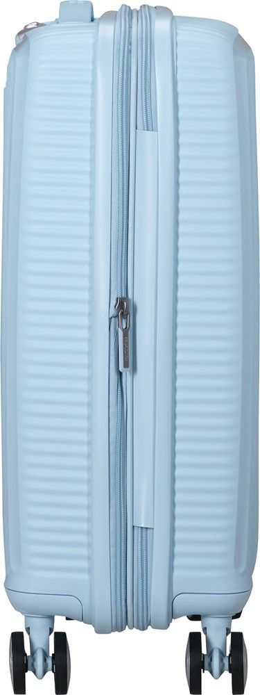 Чемодан American Tourister Soundbox из полипропилена на 4-х колесах 32G*001 Pastel Blue (малый)