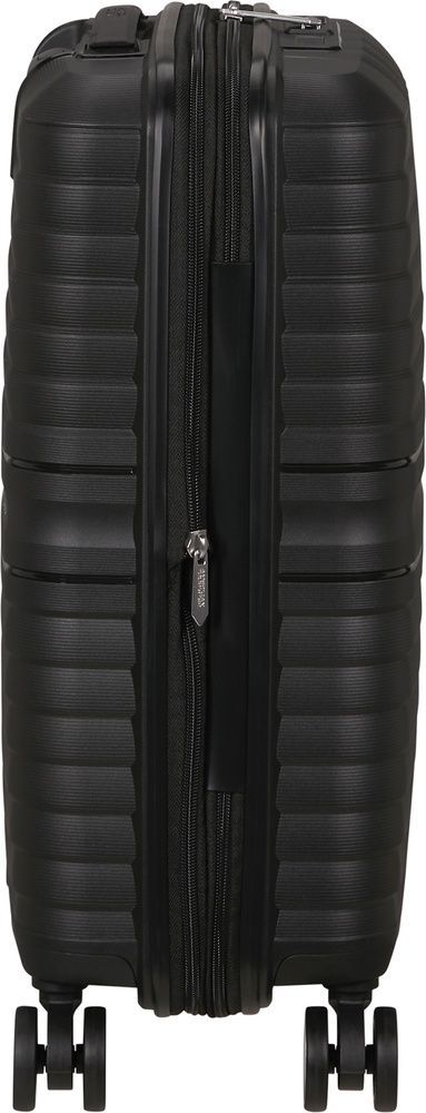 Валіза American Tourister Flytwist із поліпропілену на 4-х колесах MI1*001 Shadow Black (мала)