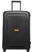 Samsonite S'Cure ECO Post-industrial suitcase made of polypropylene on 4 wheels CN0*002 Eco Black (medium)