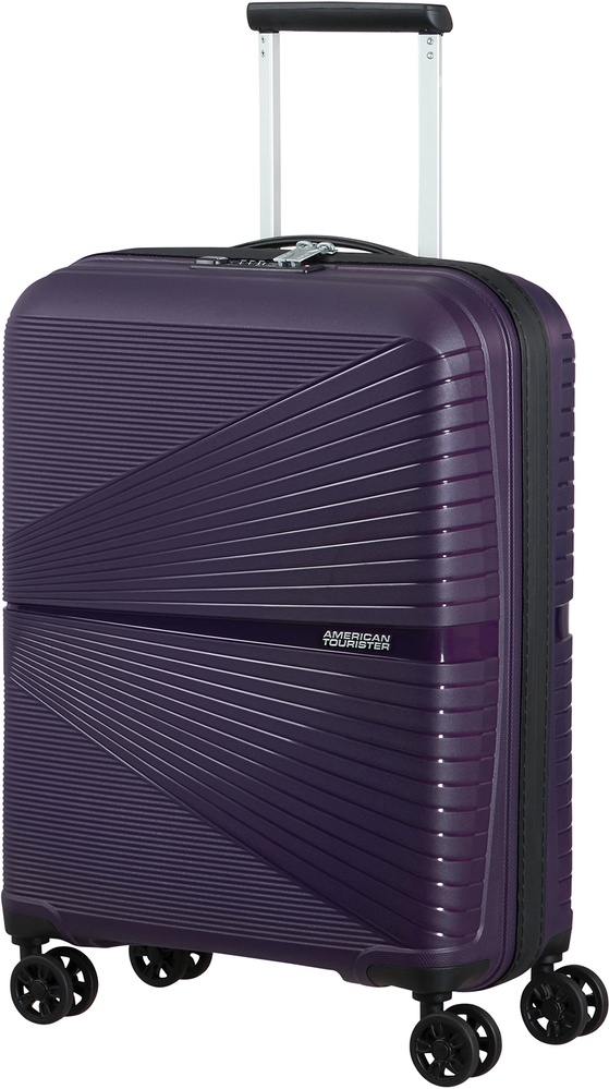 Ultralight suitcase American Tourister Airconic made of polypropylene on 4 wheels 88G*001 Dark Plum (small)