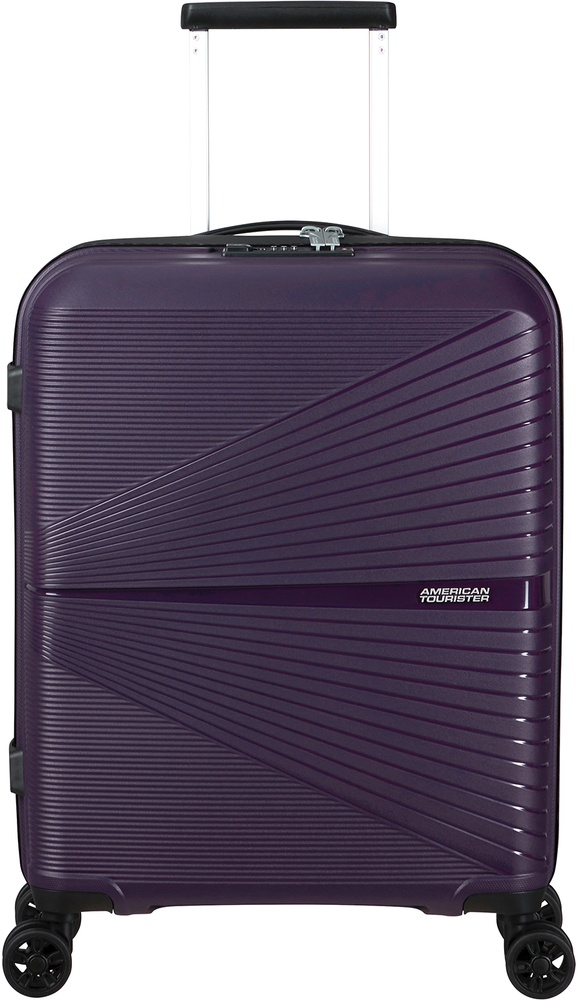 Ultralight suitcase American Tourister Airconic made of polypropylene on 4 wheels 88G*001 Dark Plum (small)