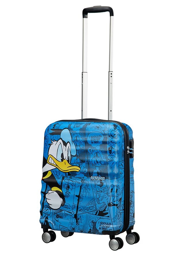 Чемодан American Tourister Wavebreaker Disney из ABS пластика на 4-х колесах 31C*001 Donald Duck малый