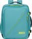 Рюкзак дорожный American Tourister Take2Cabin M с отделением для ноутбука до 15,6" 91G*005 Dusty Turquoise/Lime