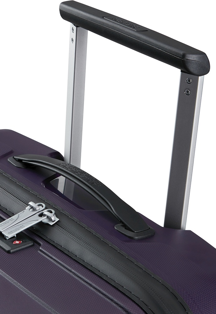 Ultralight suitcase American Tourister Airconic made of polypropylene on 4 wheels 88G*001 Dark Plum (small)