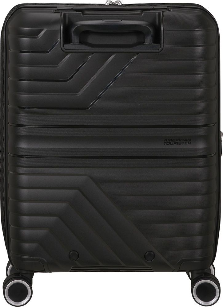 Валіза American Tourister Flytwist із поліпропілену на 4-х колесах MI1*001 Shadow Black (мала)