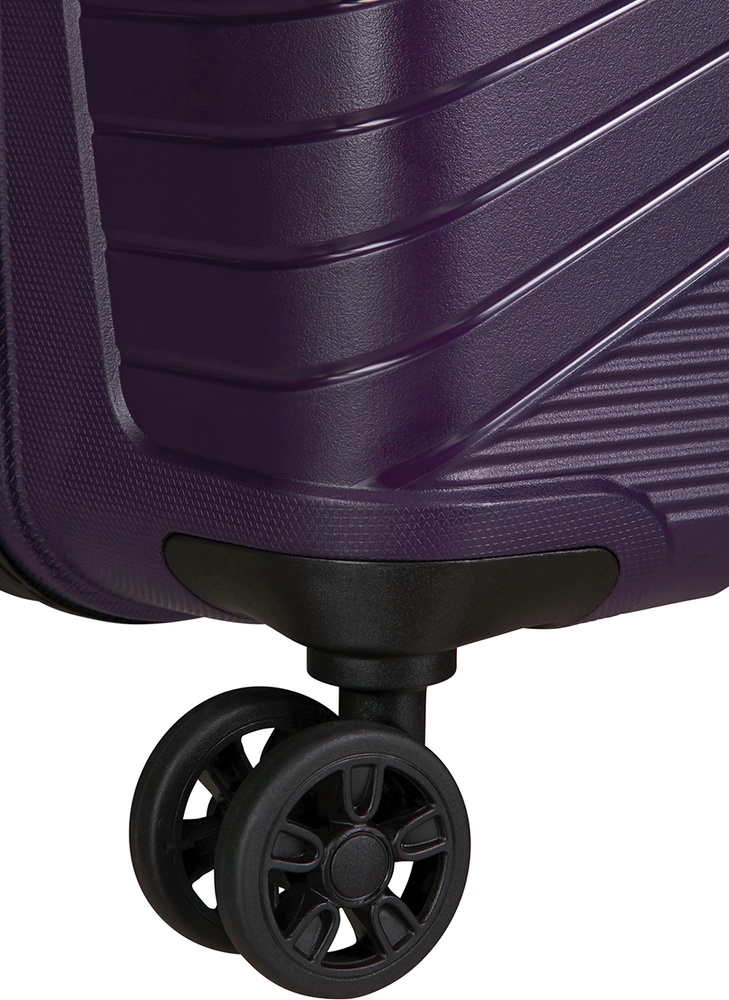 Ультралёгкий чемодан American Tourister Airconic из полипропилена на 4-х колесах 88G*001 Dark Plum (малый)