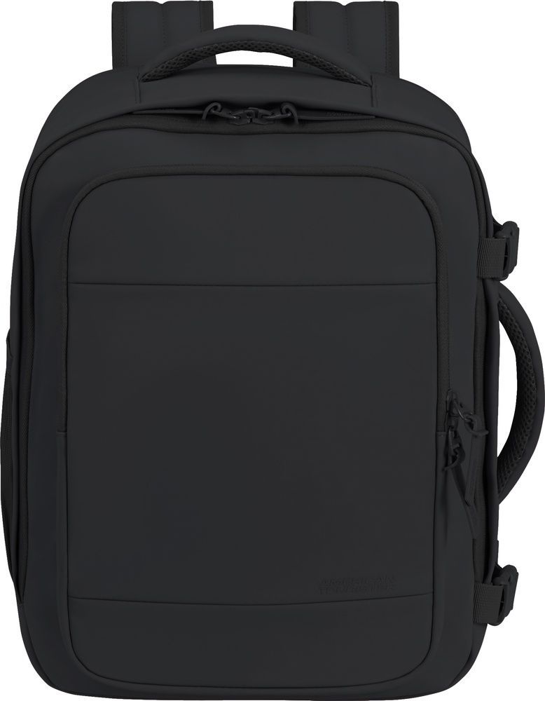 Рюкзак дорожній American Tourister Take2Cabin MS Mono для ручної поклажі в Wizz Air /Ryanair та ноутбука до 15,6" 91G*021 Black