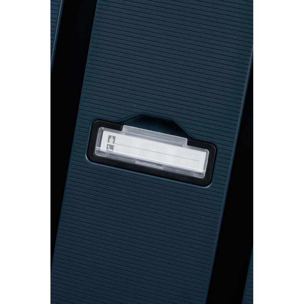 Suitcase Samsonite Magnum Eco made of polypropylene on 4 wheels KH2 * 001 Midnight Blue (small)