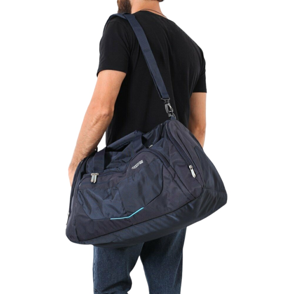 Дорожня сумка без коліс American Tourister SummerFunk текстильна 78G*007 Navy (мала)