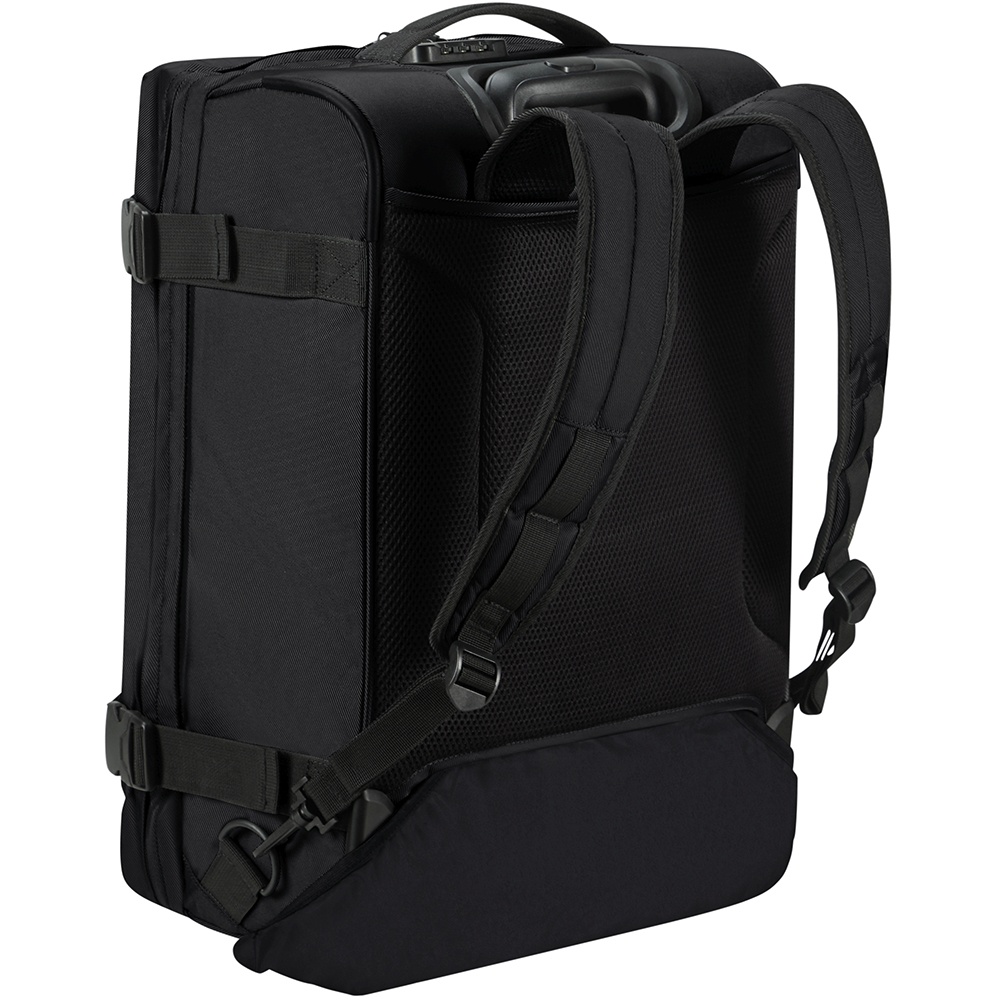 Backpack on wheels American Tourister Urban Track with a compartment for a laptop up to 15.6" MD1*007 Asphalt Black