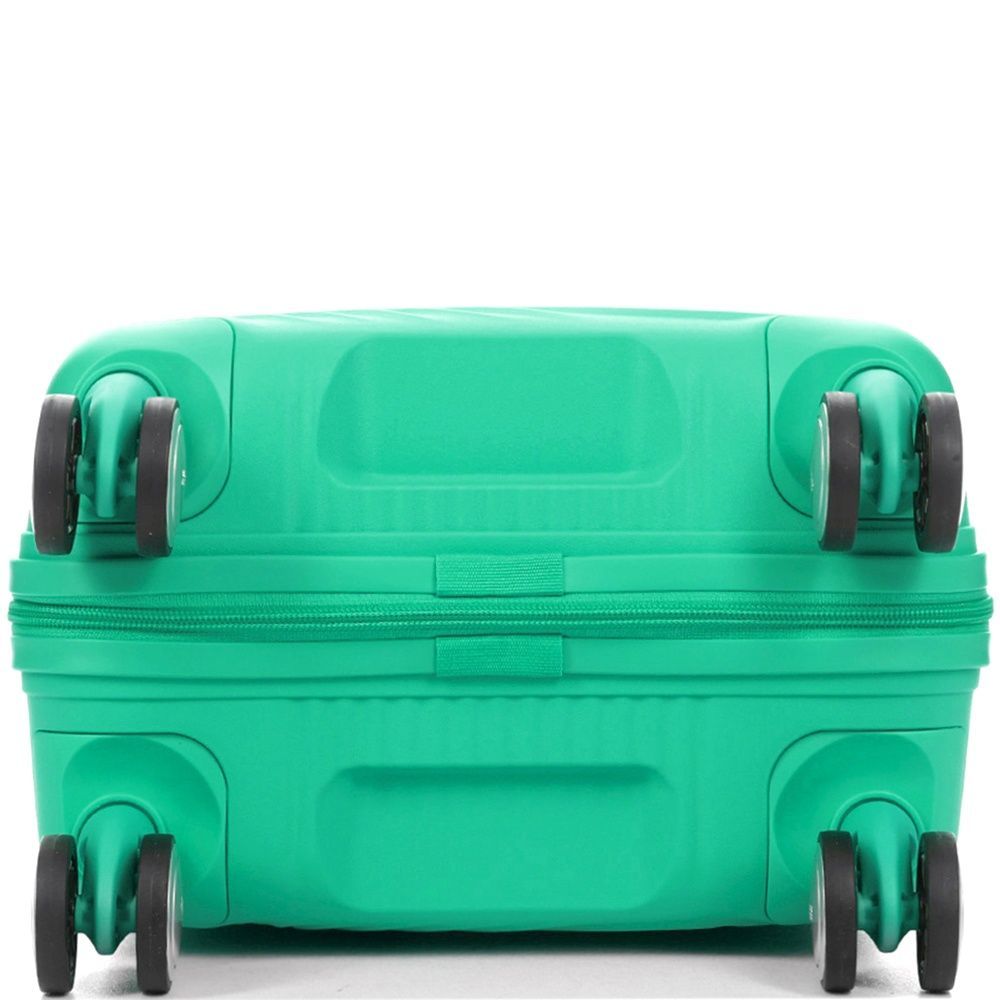 Валіза American Tourister SoundBox Mini із поліпропілену на 4-х колесах MG8*001 Bright Green (екстра мала)