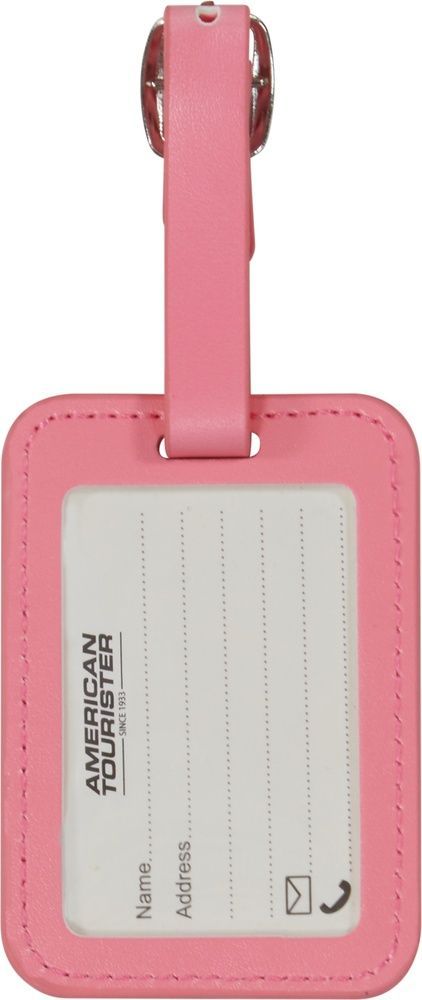 Address label American Tourister Ta MF3*001;80 Pink Glitch