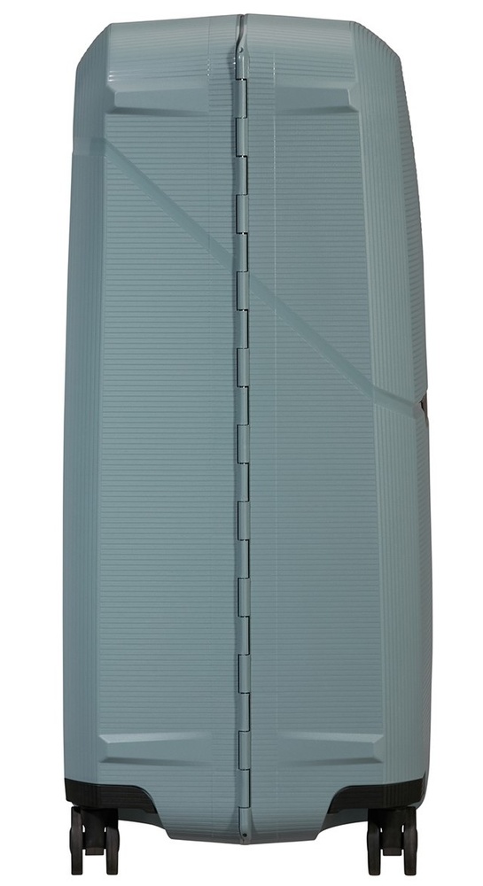 Suitcase Samsonite Magnum Eco made of polypropylene on 4 wheels KH2 * 003 Ice Blue (large)