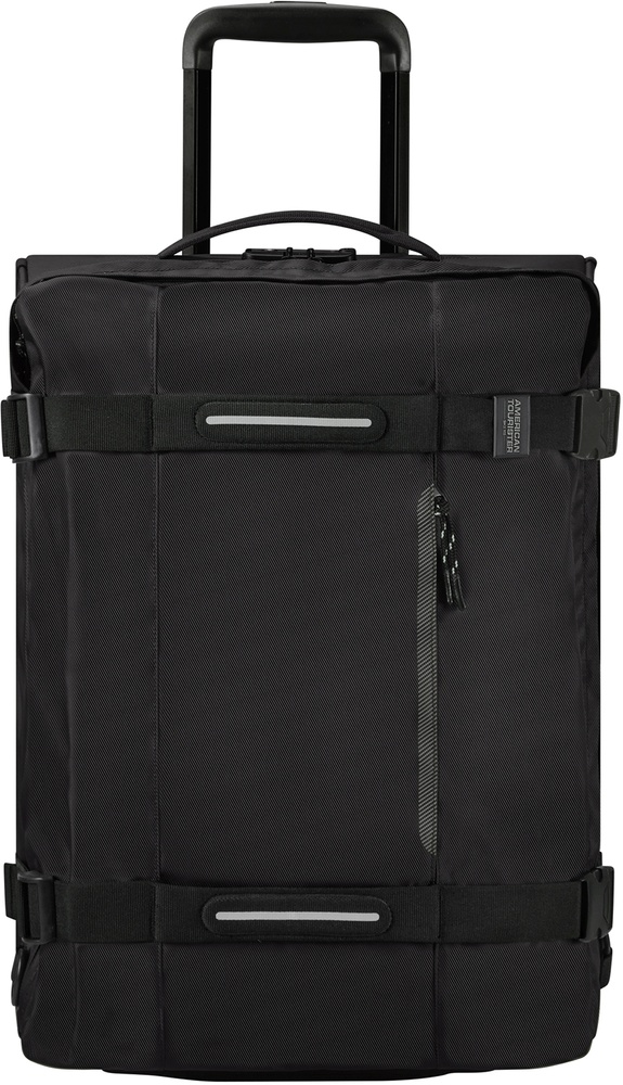 Backpack on wheels American Tourister Urban Track with a compartment for a laptop up to 15.6" MD1*007 Asphalt Black