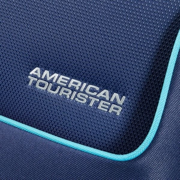 Чемодан American Tourister Funshine текстильный на 4-х колесах 20g*002 (малый), 20g-Orion Blue