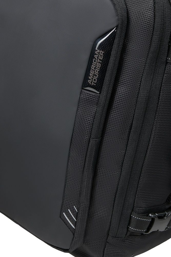 Travel backpack American Tourister Take2Cabin M PRO with a department for a laptop up to 15.6" 91G*016 Flash Black