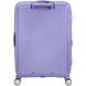 Suitcase American Tourister Soundbox made of polypropylene on 4 wheels 32G*002 Lavender (medium)