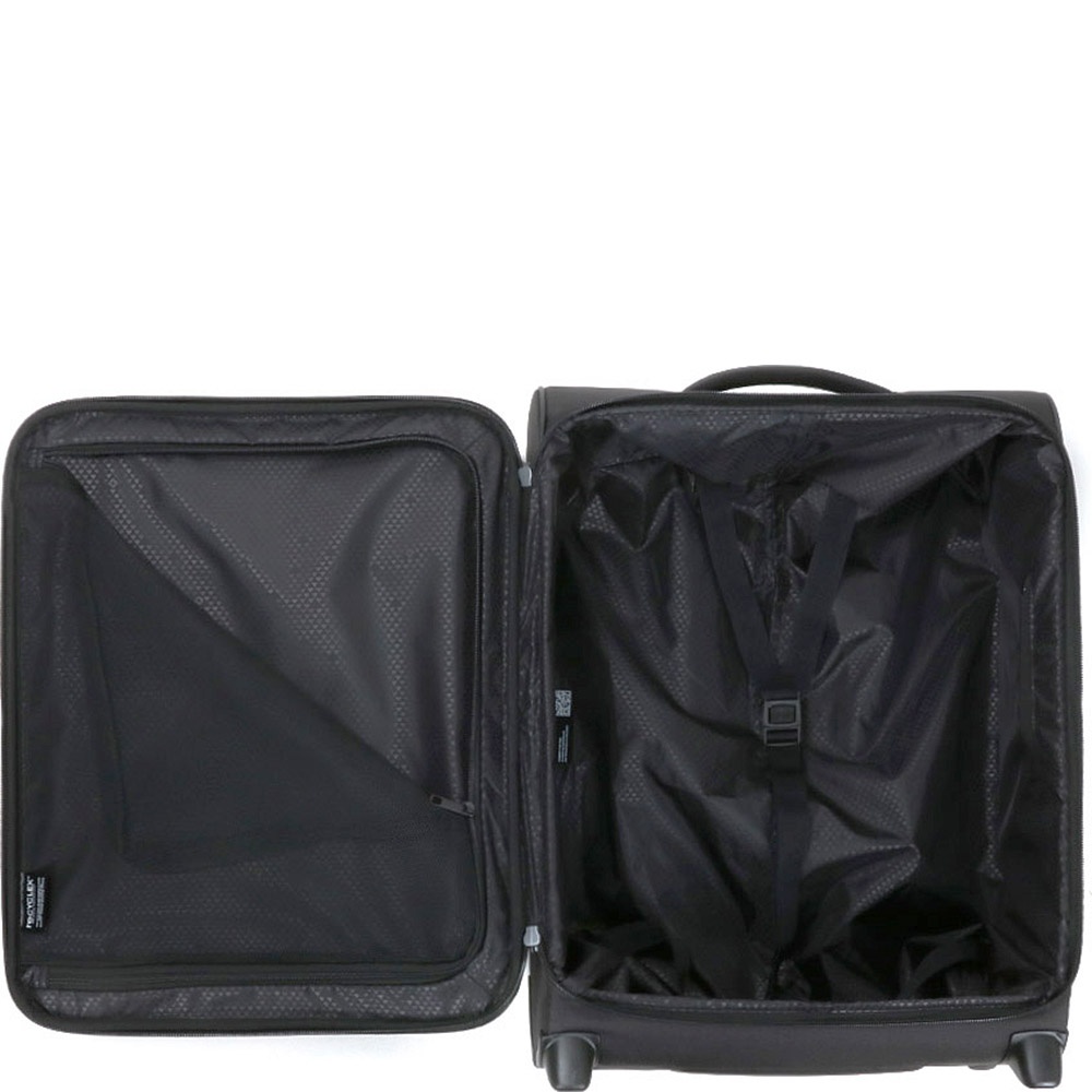 Ультралегка валіза Samsonite Litebeam текстильна на 2-х колесах KL7*002 Black (мала)