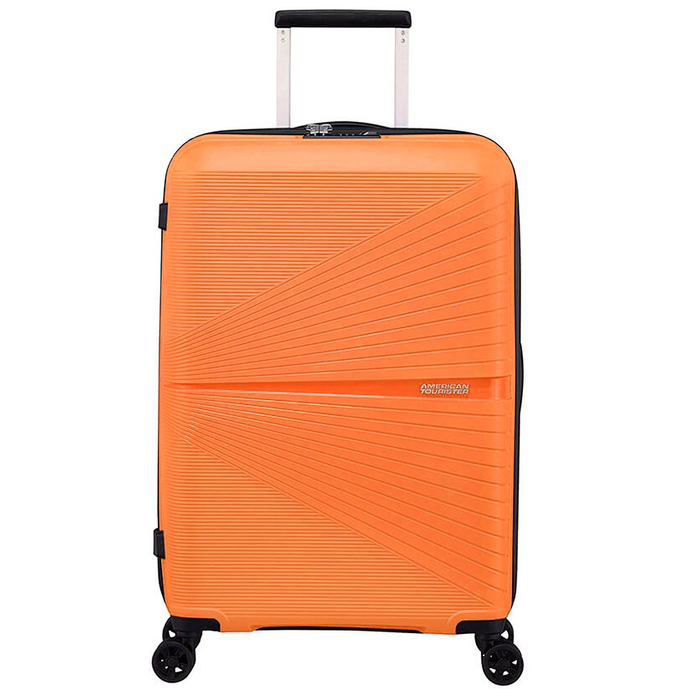 American Tourister Airconic ultra-light suitcase made of polypropylene on 4 wheels 88G * 002 Mango Orange (medium)