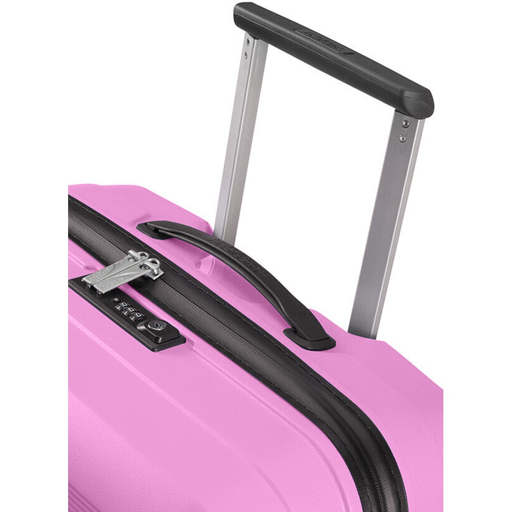Ультралегка валіза American Tourister Airconic із поліпропілену 4-х колесах 88G*003 Pink Lemonade (велика)