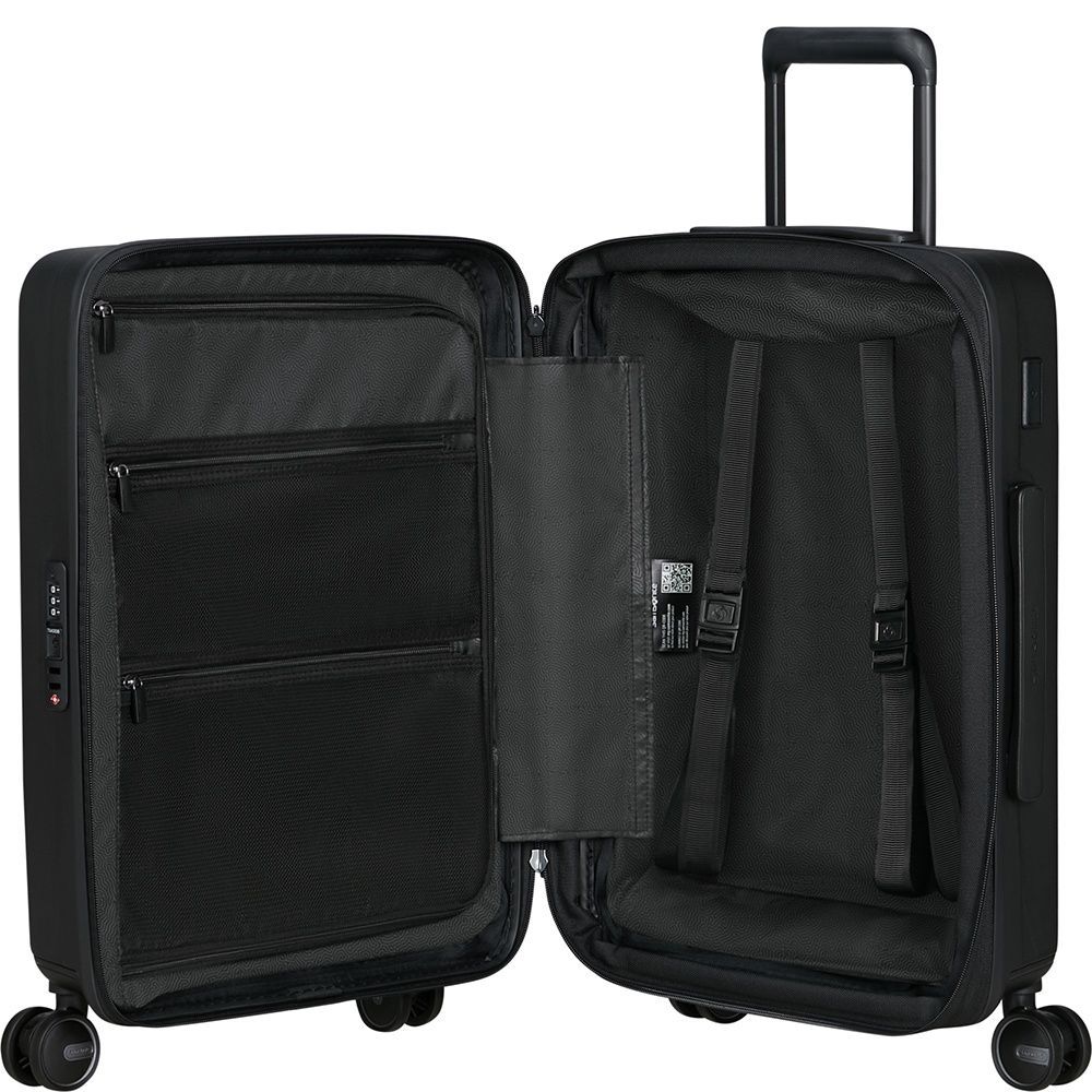 Валіза Samsonite Restackd з поліпропілену на 4-х колесах KO6*001 Black (мала)