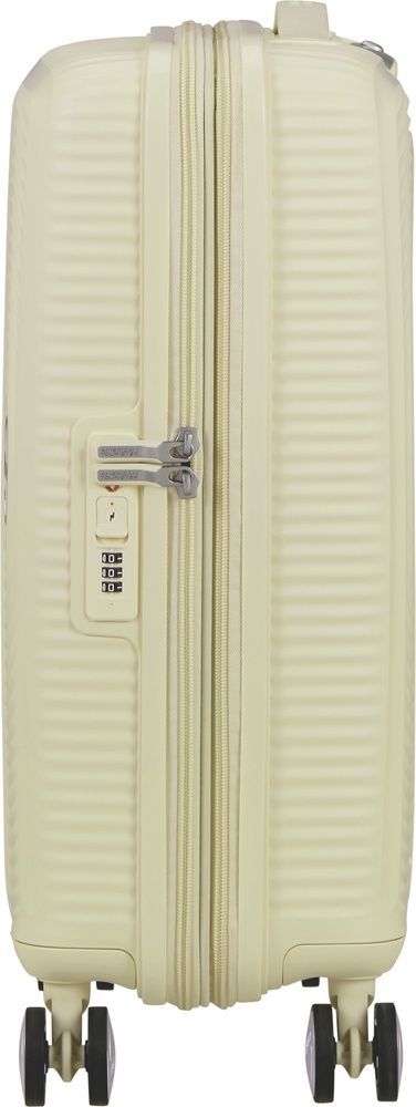 Валіза American Tourister Soundbox із поліпропілену на 4-х колесах 32G*001 Coconut Sand (мала)