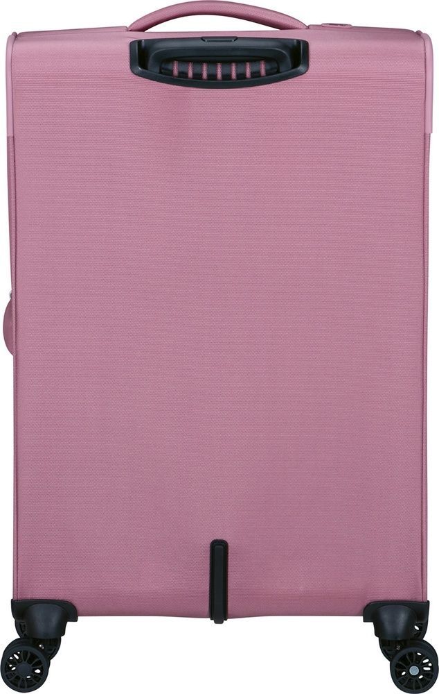 Чемодан American Tourister Summerride текстильный на 4-х колесах ME7*005;81 Lilas Pink (средний)