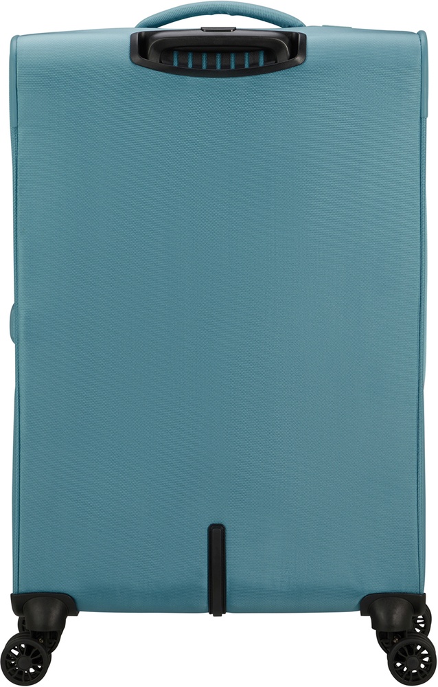 Чемодан American Tourister Summerride текстильный на 4-х колесах ME7*005;01 Breeze Blue (средний)