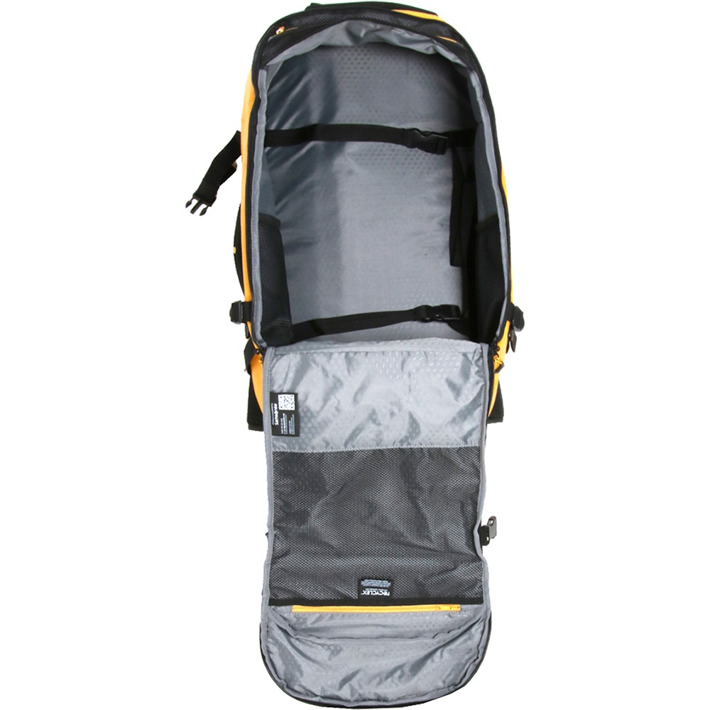Travel backpack with laptop compartment up to 17" Samsonite Ecodiver M 55L KH7*018 Yellow