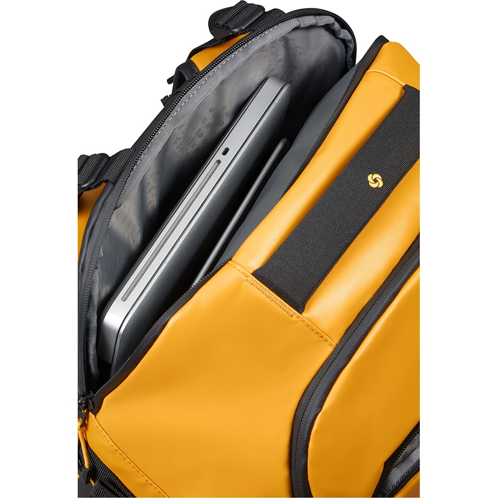 Travel backpack with laptop compartment up to 17" Samsonite Ecodiver M 55L KH7*018 Yellow
