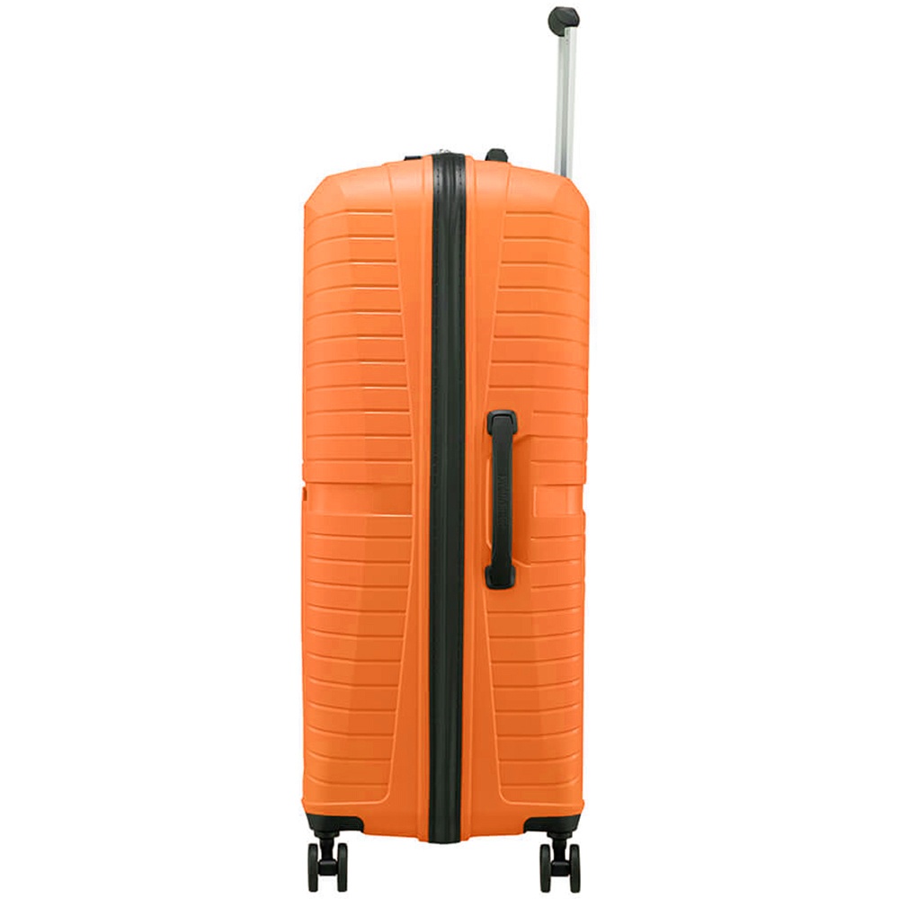 Ультралегка валіза American Tourister Airconic із поліпропілену 4-х колесах 88G*003 Mango Orange (велика)