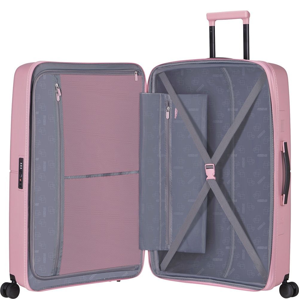 Suitcase American Tourister Dashpop made of polypropylene on 4 wheels MG5*003;81 Lilas Pink (large)